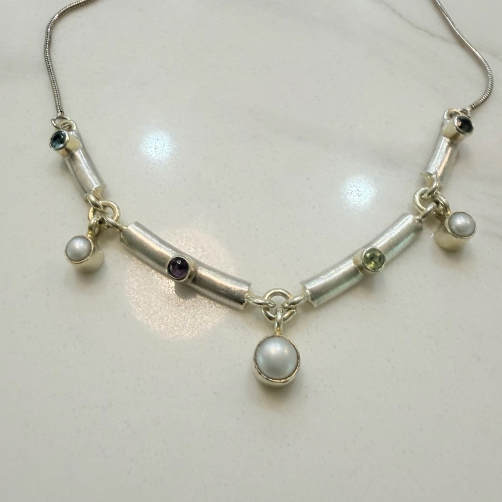 Michou Sterling silver necklace